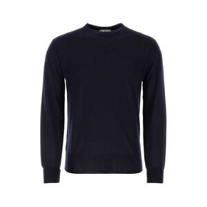 Pt Torino Men Midnight Blue Wool Sweater